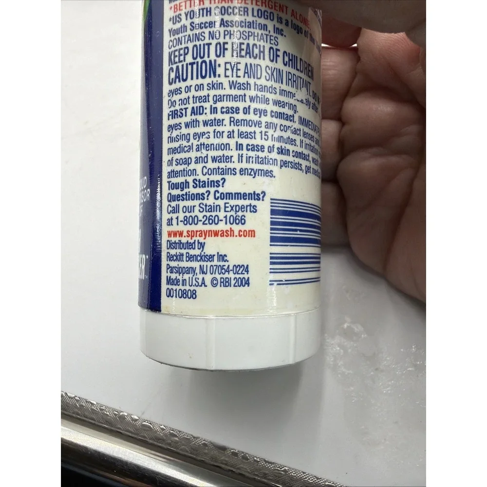 Spray n Wash Laundry Stain Removal Stick 4.3 oz 90% Full DISCONTINUED